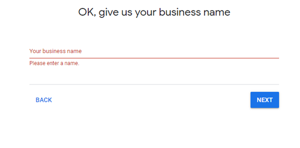 Google Ads account setup