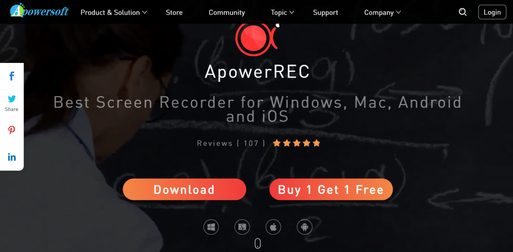 ApoweREC homepage