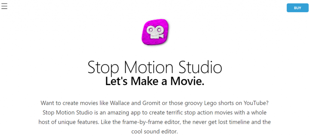 Stop Motion Studio homepage