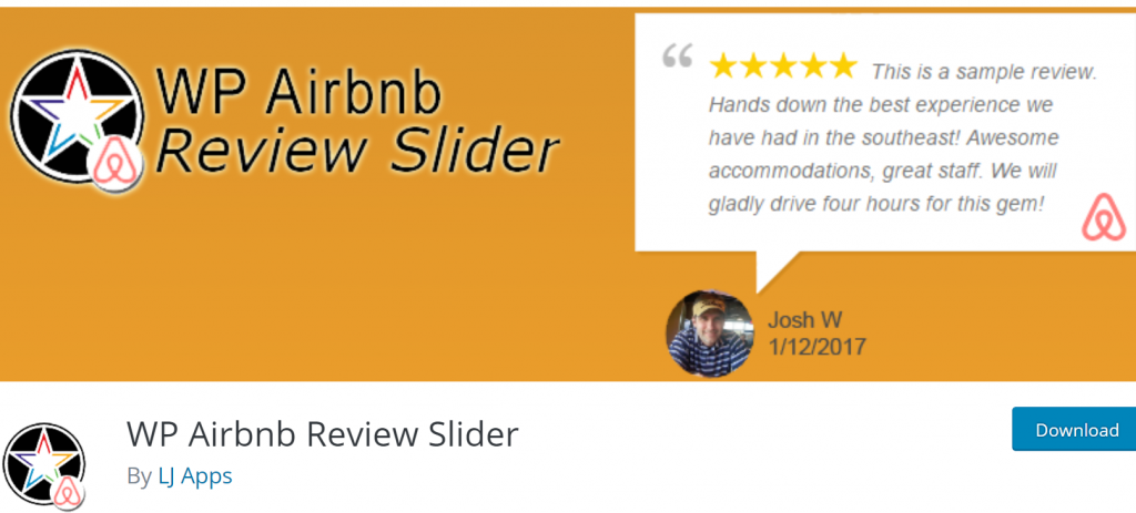 WP Airbnb Review Slider banner