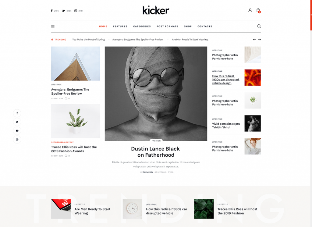 Kicker website