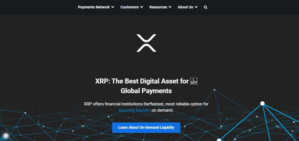 XRP website